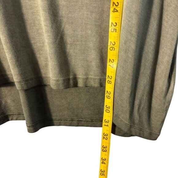 Cable & Gauge Sport Garment-Dyed V-Neck T-Shirt With Pocket 2X Jungle - Picture 9 of 10